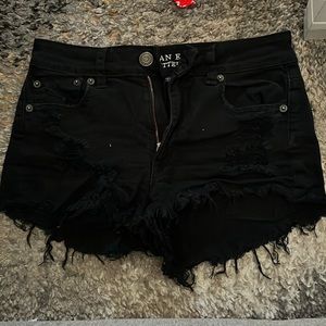 Black American Eagle Shorts